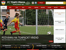 Tablet Screenshot of fctempo.cz